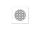 FR-Designgitter-starline-PYRAMID-160x160-mm-COMPACT-weiss-78312664 gallery number 1